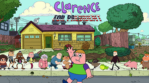 Clarence for president poster