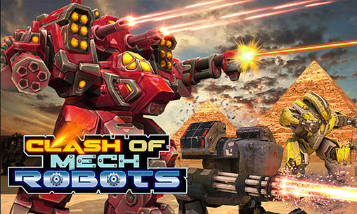 Clash of mech robots poster