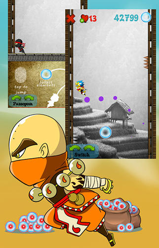 Climbing ninja game screenshot 3