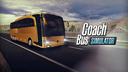 Coach bus simulator poster