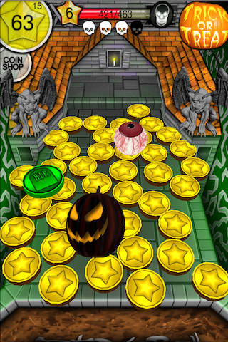 Coin Dozer Halloween screenshot 1