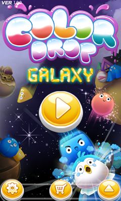 Color Drop Galaxy poster
