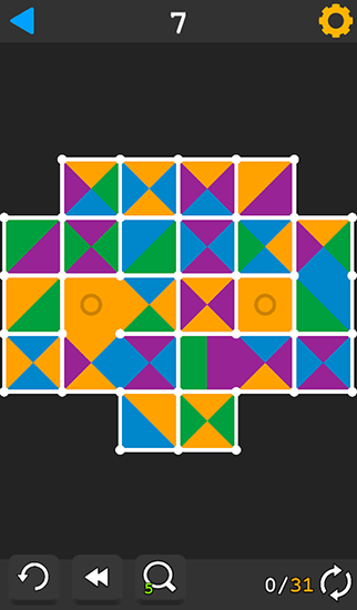 Colorazy: Unique color puzzle screenshot 1