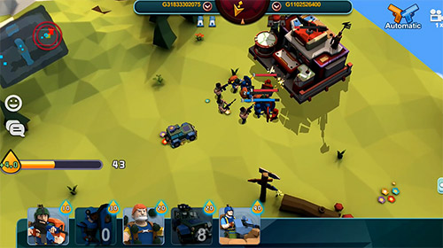 Commander at war: Battle with friends online! screenshot 1