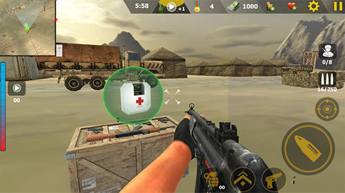Commando sniper attack: Modern gun shooting war screenshot 5
