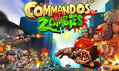 Commando vs zombies poster