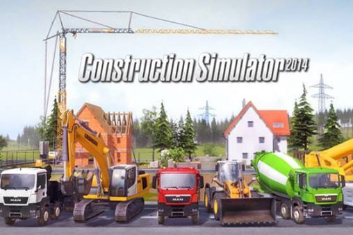 Construction simulator 2014 poster