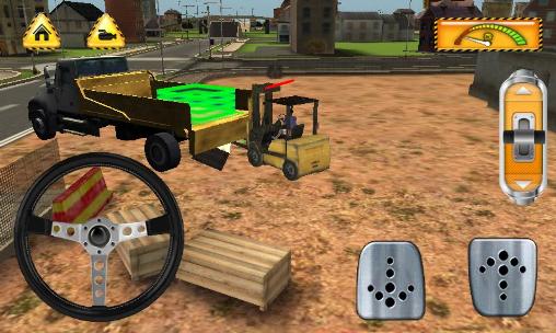 Construction: Trucker 3D sim screenshot 2
