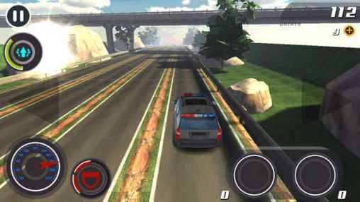 Cop riot 3D: Car chase race screenshot 1
