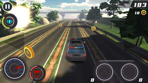 Cop riot 3D: Car chase race screenshot 2