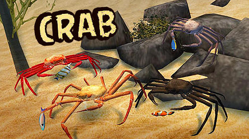 Crab simulator 3D poster