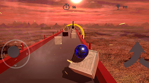Crazy ball 3D: Death time screenshot 2