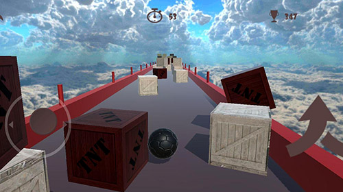Crazy ball 3D: Death time screenshot 3