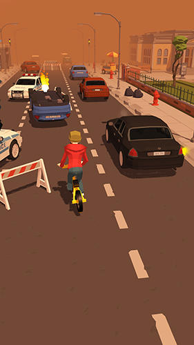 Crazy bike rider screenshot 1