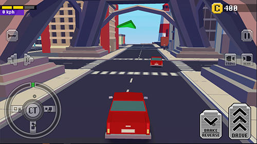 Crazy car: Fast driving in town screenshot 3
