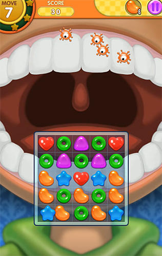 Crazy dentist 2: Match 3 game screenshot 1