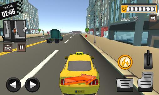 Crazy driver: Taxi duty 3D part 2 screenshot 3