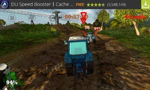 Crazy farm: Racing heroes 3D screenshot 4