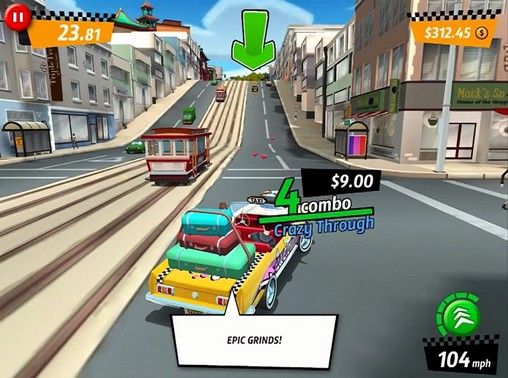 Download game Crazy taxi: City rush free | 9LifeHack.com