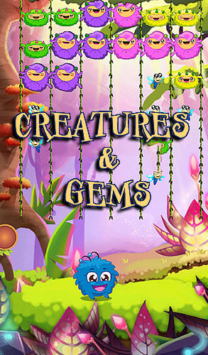 Creatures and jewels poster