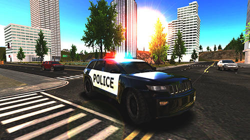 Crime city police car driver screenshot 1
