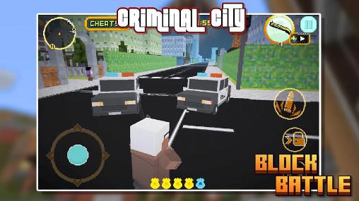 Criminal city: Block battle screenshot 1