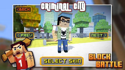 Criminal city: Block battle screenshot 3