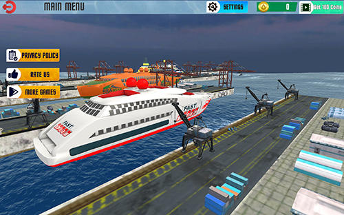 Cruise ship driving racer screenshot 1