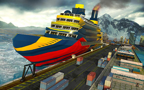 Cruise ship driving racer screenshot 2