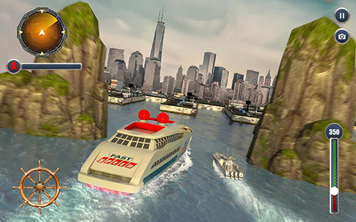 Cruise ship driving racer screenshot 3