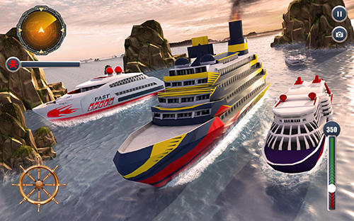 Cruise ship driving racer screenshot 5