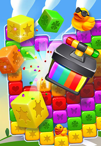 Cube blast rescue toy block screenshot 2