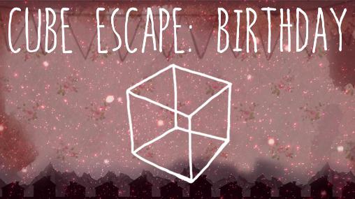 Cube escape: Birthday poster