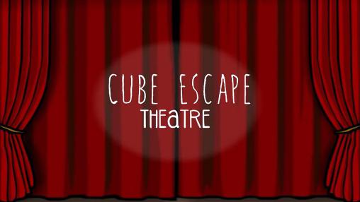 Cube escape: Theatre poster