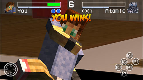 Cube pixel fighter 3D screenshot 1
