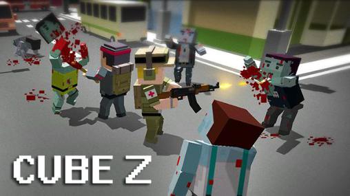 Cube Z: Pixel zombies poster