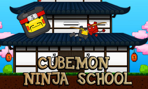 Cubemon ninja school poster
