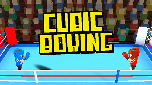 Cubic boxing 3D poster