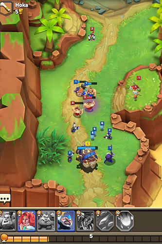 Cunning tribez: Road of clash screenshot 2