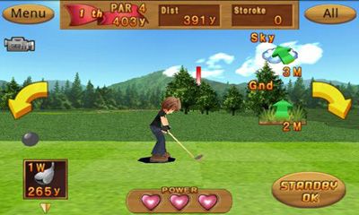 Cup! Cup! Golf 3D! screenshot 1