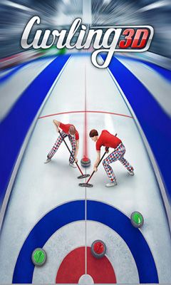 Curling 3D poster