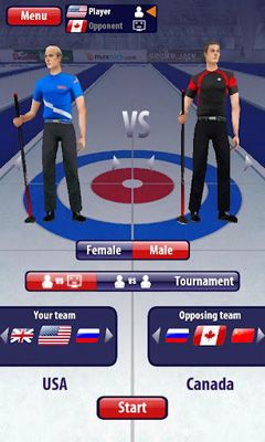 Curling 3D screenshot 1