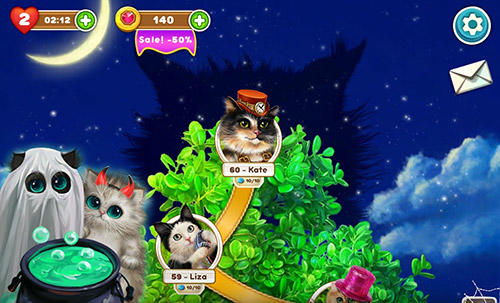 Cute cats: Magic adventure screenshot 4