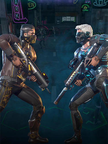 Cyberhero: Multiplayer turn-based cyberpunk RPG screenshot 1