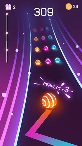 Dancing road: Color ball run! screenshot 3