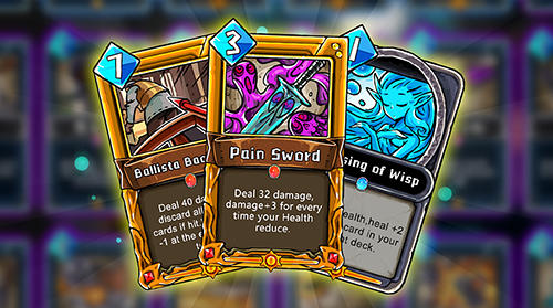 Dark dungeon survival: The call of Lophis. Fate card rougelike screenshot 1