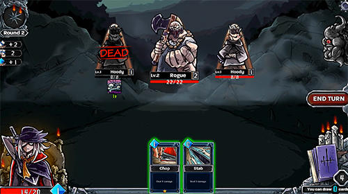 Dark dungeon survival: The call of Lophis. Fate card rougelike screenshot 3