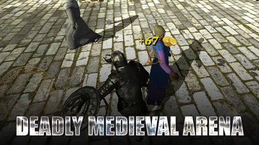 Deadly medieval arena poster