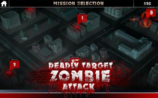 Deadly target: Zombie attack screenshot 1