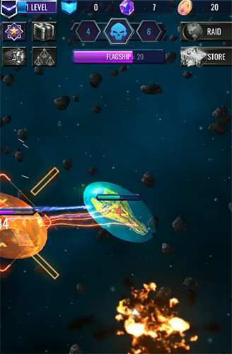 Deep raid: Idle RPG space ship battles screenshot 5